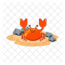 Crab Seafood Food Icon