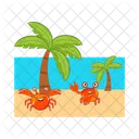 Crab Seafood Food Icon