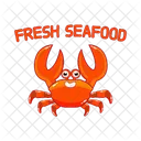 Crab Seafood Food Icon