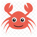 Crab Seafood Sea Life Icon