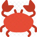 Crab Seafood Animal Icon