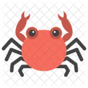 Crab Crab Face Emoji Icon