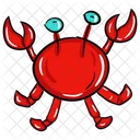 Crab Seafood Animalia Icon