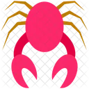 Summer Crab Sea Icon
