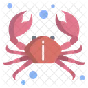 Crab Sea Animal Seafood Icon