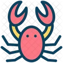 Crab Sea Food Icon