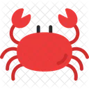 Crab Crustacean Seafood Icon