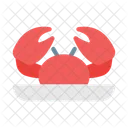 Crab Seafood Dish Icon