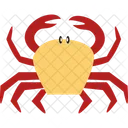 Summer Crab Beach Icon