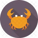 Crab Seafood Meat Icon