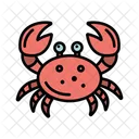 Crab Crustacean Claws Icon