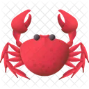 Crab Seafood Animal Icon
