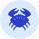 Crab Seafood Animal Icon