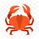 Crab Seafood Animal Icon