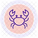 Crab Ocean Marine Icon