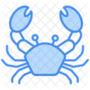 Crab Seafood Animal Icon