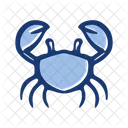 Crab Seafood Animal Icon