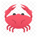 Animals Summer Crab Icon