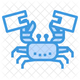 Crab Stuck In Plastic  Icon