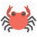 Crabe Visage De Crabe Emoji Icône