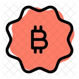 Emblema bitcoin  Ícone