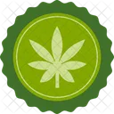 Distintivo de cannabis  Ícone