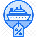 Emblema de desconto de navio  Icon