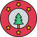 Distintivo de natal  Ícone