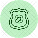 Emblema De Seguranca Pentaglow Ícone