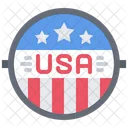 Distintivo dos estados unidos  Icon