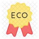 Emblema Ecologico Rotulo Ecologico Emblema De Qualidade Ícone