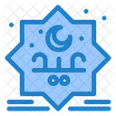 Emblema de eid mubarak  Ícone