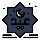 Emblema de eid mubarak  Ícone