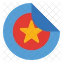 Distintivo de estrela  Ícone