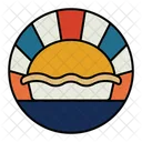 Distintivo De Torta Torta Sobremesa Icon