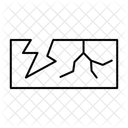 Glass Crack Broken Broken Glass Icon