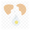 달걀 깨기  아이콘