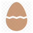 Egg Easter Cracked Icon