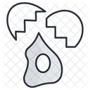 Cracked Egg Icon