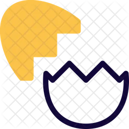 Cracked Egg  Icon