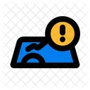 Cracked Warning Simple Icon