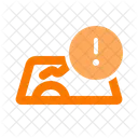 Cracked Warning Simple Icon