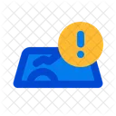 Cracked Warning Simple Icon