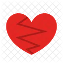 Cracked Heart  Icon