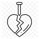 Cracked love  Icon