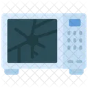 Cracked Microwave  Icon