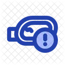 Cracked Glass Simple Icon