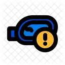 Cracked Glass Simple Icon