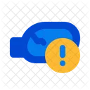 Cracked Glass Simple Icon