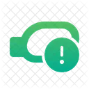 Cracked Glass Simple Icon
